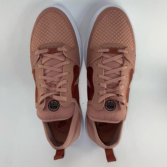 NIKE Court Vision ”Alta” Pink TxT Platform Sneakers Womens Size 11.5 - Picture 7 of 12